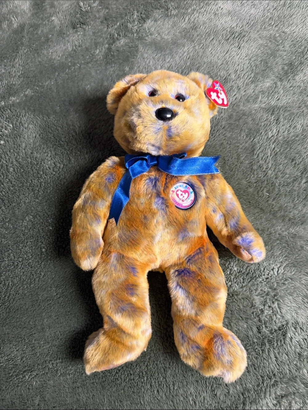 Large TY Beanie Bear Plush Clubby III